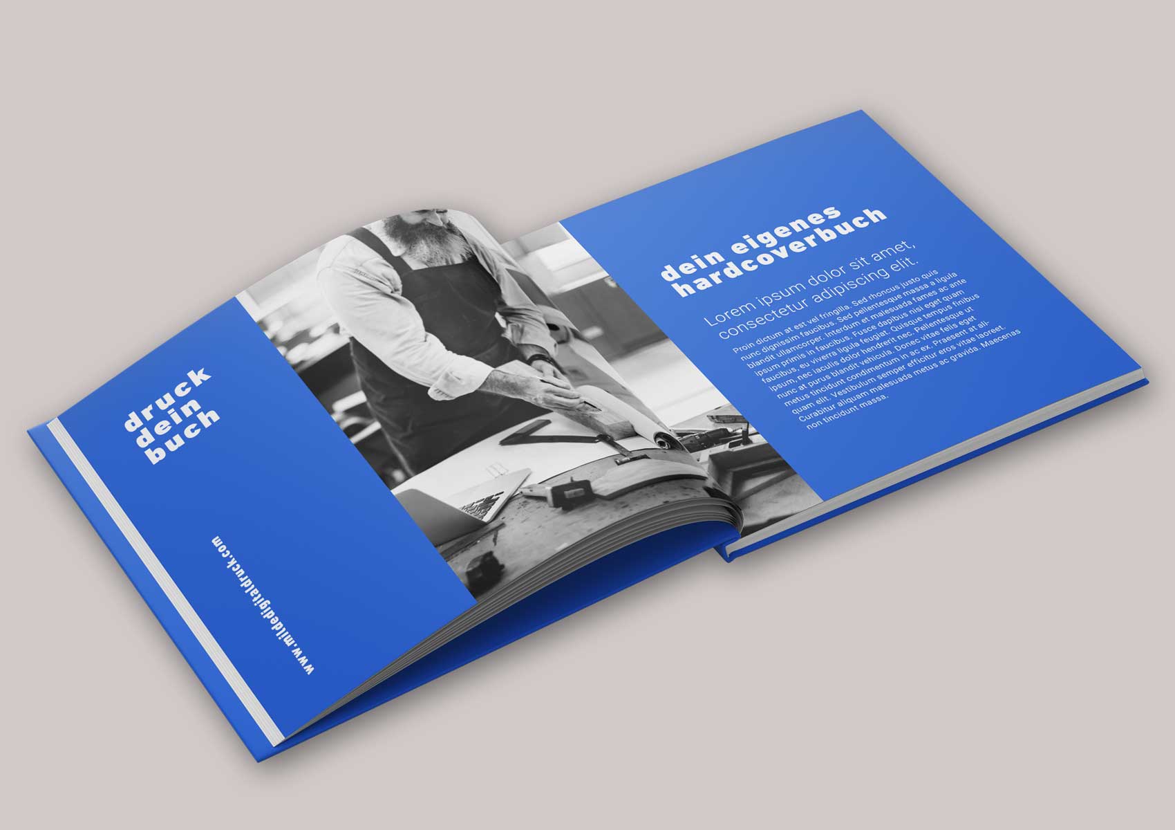 Hard- und Softcoverbücher